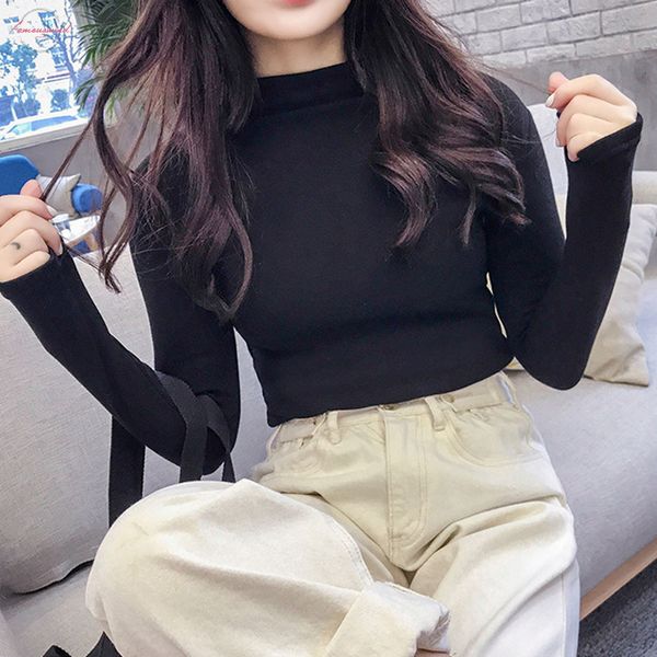 turtleneck t shirt velvet basic women long sleeve solid pullover big size spring autumn 2020 ladies clothes tee shirt femme, White
turtleneck t shirt velvet basic women long sleeve solid pullover big size spring autumn 2020 ladies clothes tee shirt femme, White