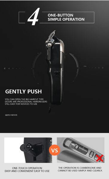 kemei 2608 professional cordless hair trimmer powerful professional hair clippers for fades cutting beard razor barber newclipper ektts
kemei 2608 professional cordless hair trimmer powerful professional hair clippers for fades cutting beard razor barber newclipper ektts