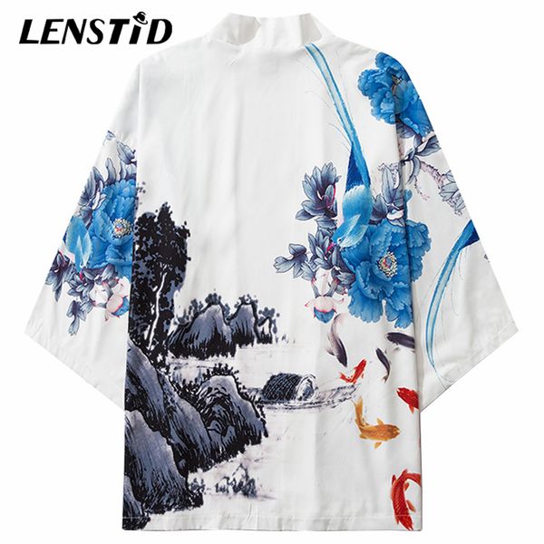 lenstid japanese kimono cardigan jacket landscape painting print harajuku streetwear hip hop summer thin gown loose men clothing, Black;brown
lenstid japanese kimono cardigan jacket landscape painting print harajuku streetwear hip hop summer thin gown loose men clothing, Black;brown