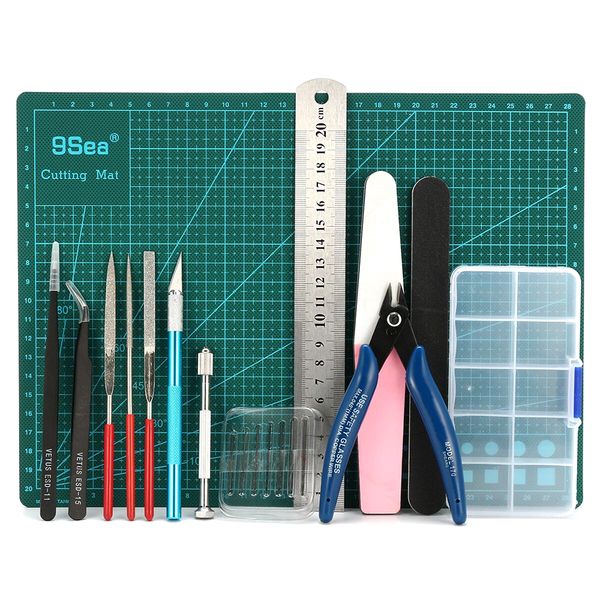 professional diy basic tools craft set hobby model building tool kit grinding for gundam for beginner
professional diy basic tools craft set hobby model building tool kit grinding for gundam for beginner