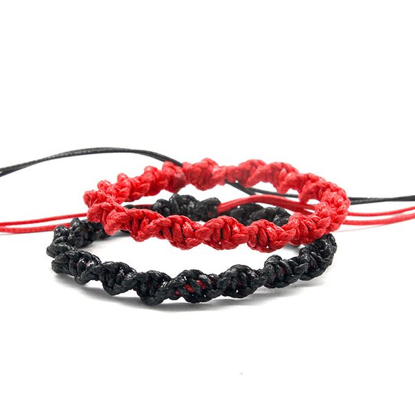 2pcs/pair creative spiral shape design solid black red two colors rope chains size adjustable lovers gifts charm bracelets, Golden;silver
2pcs/pair creative spiral shape design solid black red two colors rope chains size adjustable lovers gifts charm bracelets, Golden;silver