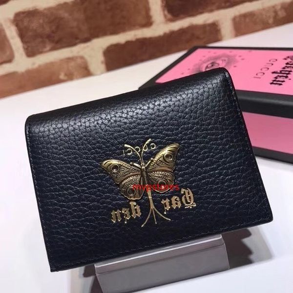 2020 celebrity design letter butterfly insect metal buckle two fold wallet cowhide leather 516938 short purse clutch
2020 celebrity design letter butterfly insect metal buckle two fold wallet cowhide leather 516938 short purse clutch