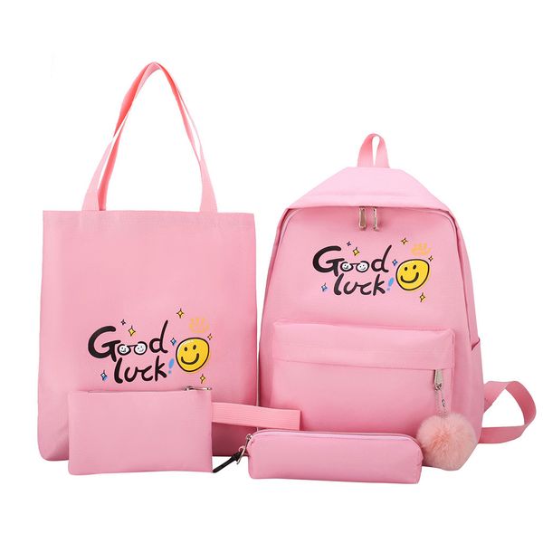 women backpack college wild sweet smile face print canvas teenage school bag big capacity travel bag plecak damski
women backpack college wild sweet smile face print canvas teenage school bag big capacity travel bag plecak damski
