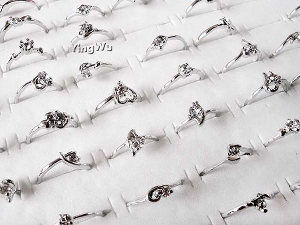 yingwu wholesale lots mix women lady silver plated crystal rhinestone rings tibet silver vintage ring 100pcs, Slivery;golden
yingwu wholesale lots mix women lady silver plated crystal rhinestone rings tibet silver vintage ring 100pcs, Slivery;golden