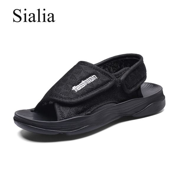 sialia summer kids sandals for children shoes breathable boys sandals girls shoes school indoor footweear running hook&loop, Black;red
sialia summer kids sandals for children shoes breathable boys sandals girls shoes school indoor footweear running hook&loop, Black;red