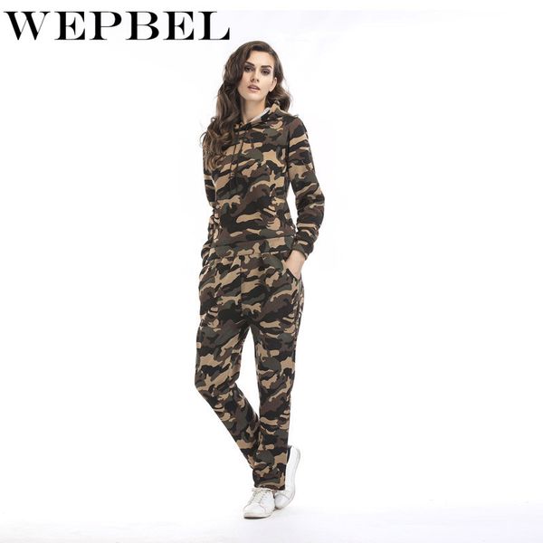 wepbel мода камуфляжный костюм с капюшоном толстовка+ бегун брюки 2 шт набор женщин толстовки спортивный костюм бег трусцой костюм, Black
wepbel мода камуфляжный костюм с капюшоном толстовка+ бегун брюки 2 шт набор женщин толстовки спортивный костюм бег трусцой костюм, Black