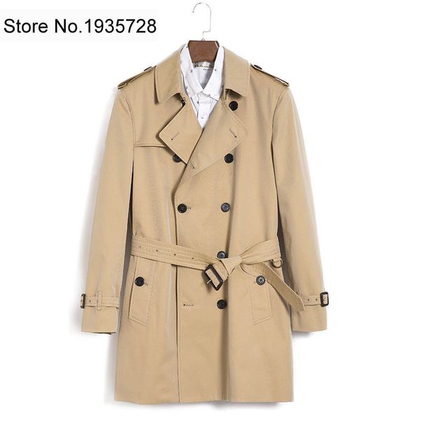 2018 men fashion 100% cotton car trench shoulder epaulettes lapel collar double breasted long sleeves with buckle waist belt, Tan;black
2018 men fashion 100% cotton car trench shoulder epaulettes lapel collar double breasted long sleeves with buckle waist belt, Tan;black