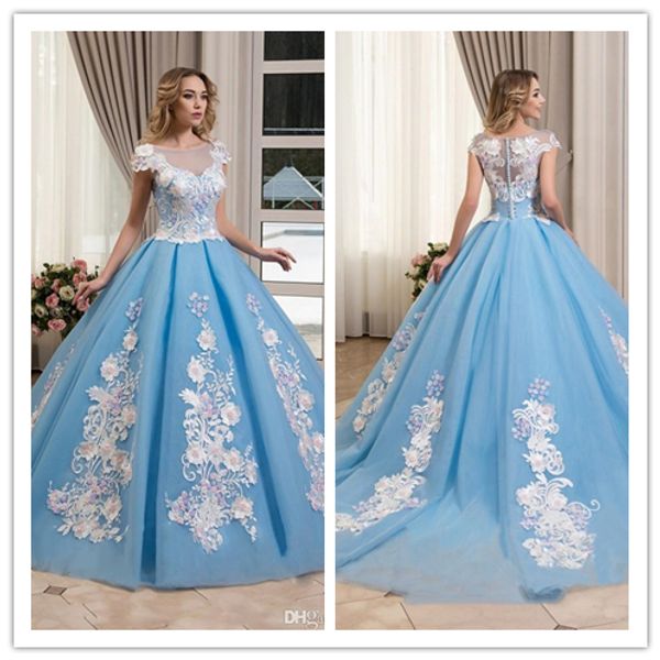 princess ball gown prom dresses 2020 light blue sheer neck lace appliqued flower evening gowns vintage formal pageant dress robes de soiree, Black;red
princess ball gown prom dresses 2020 light blue sheer neck lace appliqued flower evening gowns vintage formal pageant dress robes de soiree, Black;red
