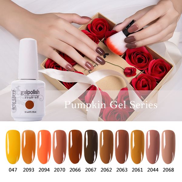 arte clavo 131 colors 15ml nail gel polish hybrid varnish for nail art led uv gel pumpkin color long lasting base coat, Red;pink
arte clavo 131 colors 15ml nail gel polish hybrid varnish for nail art led uv gel pumpkin color long lasting base coat, Red;pink