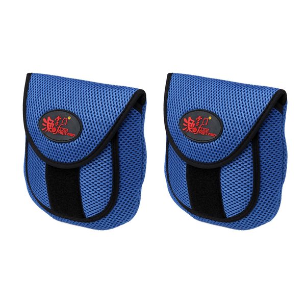 2pcs fishing reel cover storege case pouch bag / fly spinning casting tackle blue
2pcs fishing reel cover storege case pouch bag / fly spinning casting tackle blue