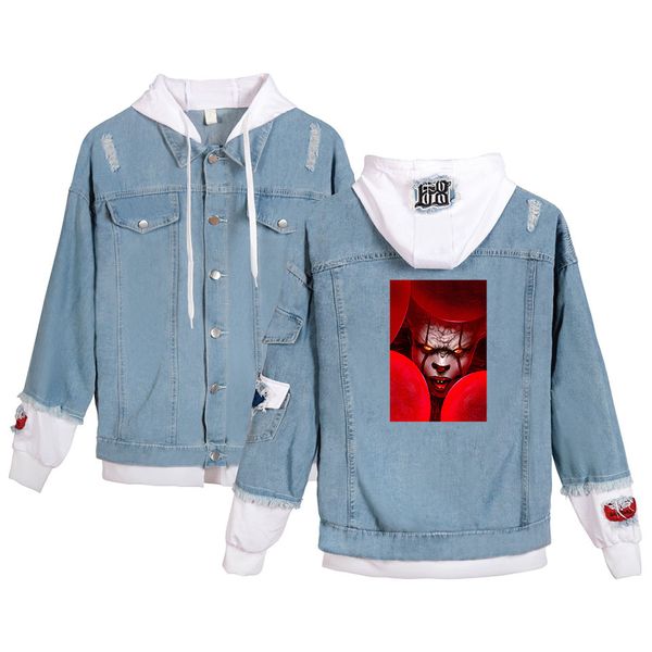 it-chapter 2 denim hoody men/women new arrivals fashion casual harajuku it-chapter 2 denim jackets sweatshirt casual coat, Black;brown
it-chapter 2 denim hoody men/women new arrivals fashion casual harajuku it-chapter 2 denim jackets sweatshirt casual coat, Black;brown