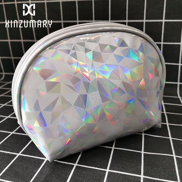 geometric pattern laser zipper cosmetic bag women soft high capacity pu cosmetic bag ladies fashion travel portable pouch makeup
geometric pattern laser zipper cosmetic bag women soft high capacity pu cosmetic bag ladies fashion travel portable pouch makeup