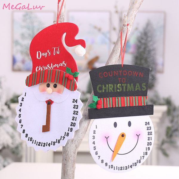 christmas ornaments creative santa claus shape wall alarm clock non-woven cartoon snowman pendulum clock xmas hang decorations
christmas ornaments creative santa claus shape wall alarm clock non-woven cartoon snowman pendulum clock xmas hang decorations