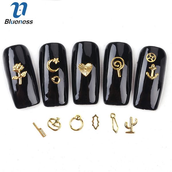 blueness 500pcs metal gold glass nail studs nails glitter metal scrub design charms multi-shaped 3d nail art decorations, Silver;gold
blueness 500pcs metal gold glass nail studs nails glitter metal scrub design charms multi-shaped 3d nail art decorations, Silver;gold