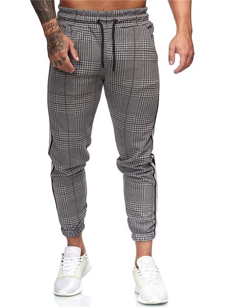 2020 active mens plaids pants striped designer trousers men clothes casual fashion sport pencil pants pantalones, Black
2020 active mens plaids pants striped designer trousers men clothes casual fashion sport pencil pants pantalones, Black
