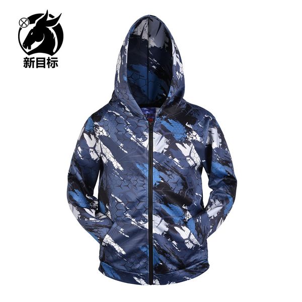 2019 new style coat long sleeve camouflage lattice 3d printed zipper hoodie loose-fit street youth men's sweatshirts & hoodies c, Black
2019 new style coat long sleeve camouflage lattice 3d printed zipper hoodie loose-fit street youth men's sweatshirts & hoodies c, Black