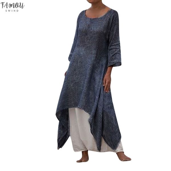 bohemian women ball gown solid dress summer dress plus size three quarter sleeve 0 neck linen dress ankle length casual, Black;gray
bohemian women ball gown solid dress summer dress plus size three quarter sleeve 0 neck linen dress ankle length casual, Black;gray