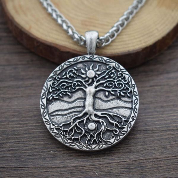 sanlan 12pcs wicca norse viking tree of life necklace ying yang sun and moon jewelry, Silver
sanlan 12pcs wicca norse viking tree of life necklace ying yang sun and moon jewelry, Silver
