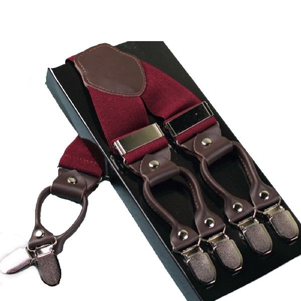 3.5cm 2018 new suspenders elastic y-shape adjustable buckles six buttons design men women trousers straps accessory, Black;white
3.5cm 2018 new suspenders elastic y-shape adjustable buckles six buttons design men women trousers straps accessory, Black;white