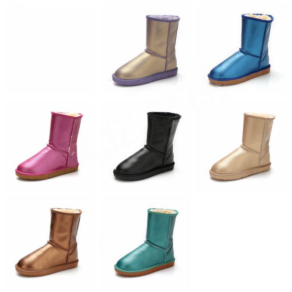 women snow boot classic australia half boots designer boots metal style cowhide men winter snow shoes 35-44 keep warm new arrival, Black
women snow boot classic australia half boots designer boots metal style cowhide men winter snow shoes 35-44 keep warm new arrival, Black