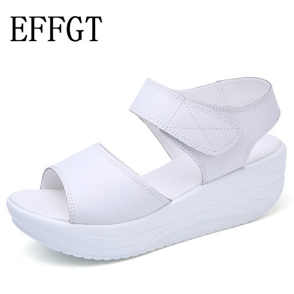 effgt 2019 fashion women flat sandals woman platform sandals summer lady soft casual hook loop women leather shoes, Black
effgt 2019 fashion women flat sandals woman platform sandals summer lady soft casual hook loop women leather shoes, Black