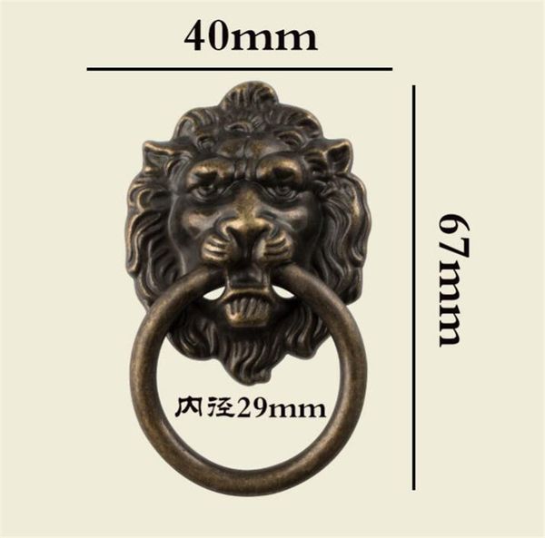 garden home 66*40mm furniture handles beast for lion head antique alloy handle wardrobe drawer door pull retro decoration 1pcs screw
garden home 66*40mm furniture handles beast for lion head antique alloy handle wardrobe drawer door pull retro decoration 1pcs screw