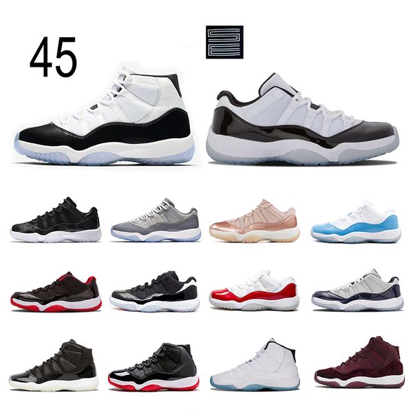 2019 fashion 11s mens basketball shoes platinum tint cap and gown concord legend high-basketball shoes sneakers sports sh
2019 fashion 11s mens basketball shoes platinum tint cap and gown concord legend high-basketball shoes sneakers sports sh