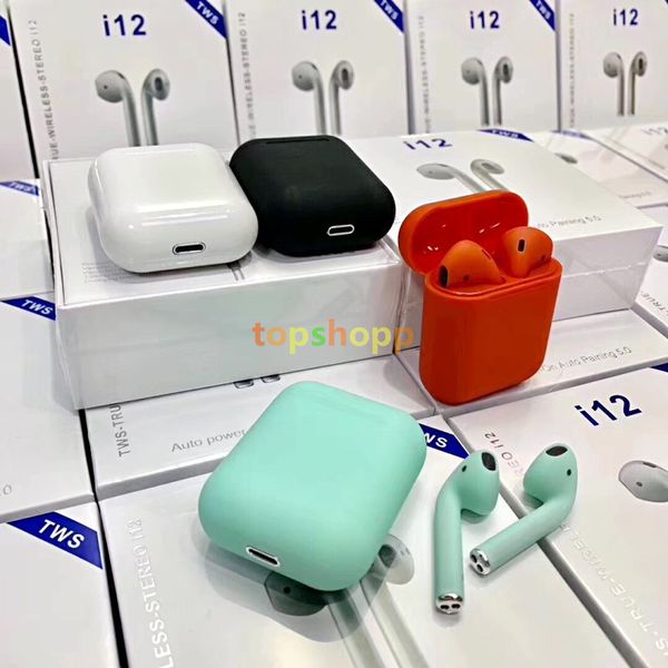 i12 TWS Touch Wireless Earbuds Double V5.0 Bluetooth Headphones ture stereo Earphones wireless headset earbuds with touch control SIRI DHL
i12 TWS Touch Wireless Earbuds Double V5.0 Bluetooth Headphones ture stereo Earphones wireless headset earbuds with touch control SIRI DHL