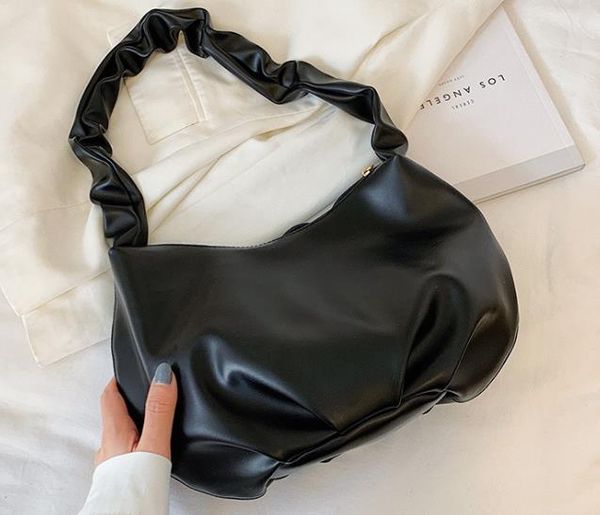 new arrival small fresh ins fold bag soft leather large capacity 2020 popular single shoulder underarm bag
new arrival small fresh ins fold bag soft leather large capacity 2020 popular single shoulder underarm bag