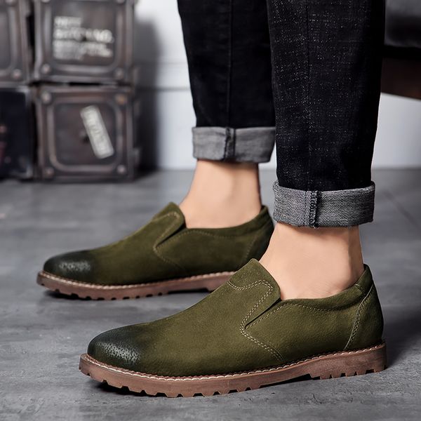 2019 autumn casual shoes men fashion leather soft loafers male british style flats men shoes business casual loafers hc-493, Black
2019 autumn casual shoes men fashion leather soft loafers male british style flats men shoes business casual loafers hc-493, Black