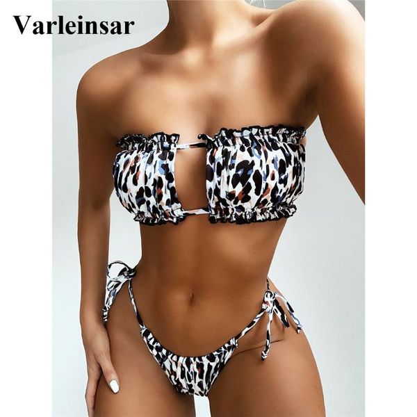 leopard bandeau brazilian bikini swimsuit female swimwear women two-pieces bikini set pleated bather bathing suit v1242l
leopard bandeau brazilian bikini swimsuit female swimwear women two-pieces bikini set pleated bather bathing suit v1242l