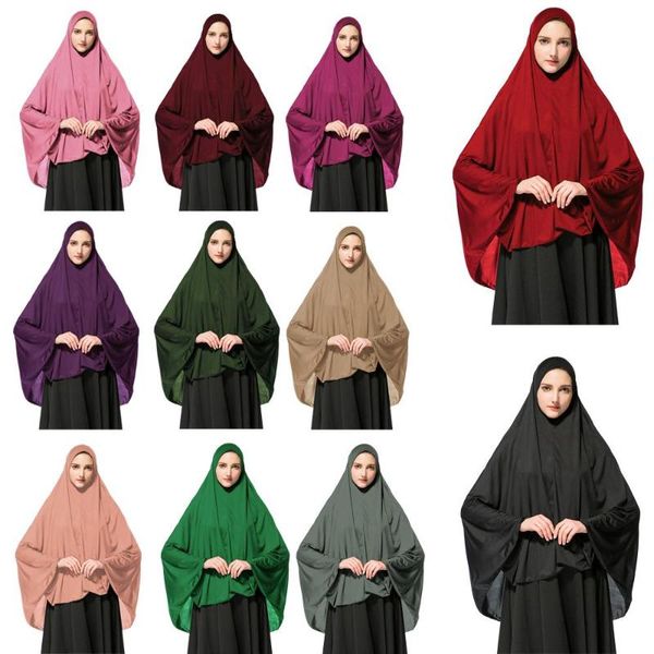 muslim women prayer garment hat long scarf hijab islamic large overhead shawl clothes ramadan plain full cover turban headscarf, Red
muslim women prayer garment hat long scarf hijab islamic large overhead shawl clothes ramadan plain full cover turban headscarf, Red