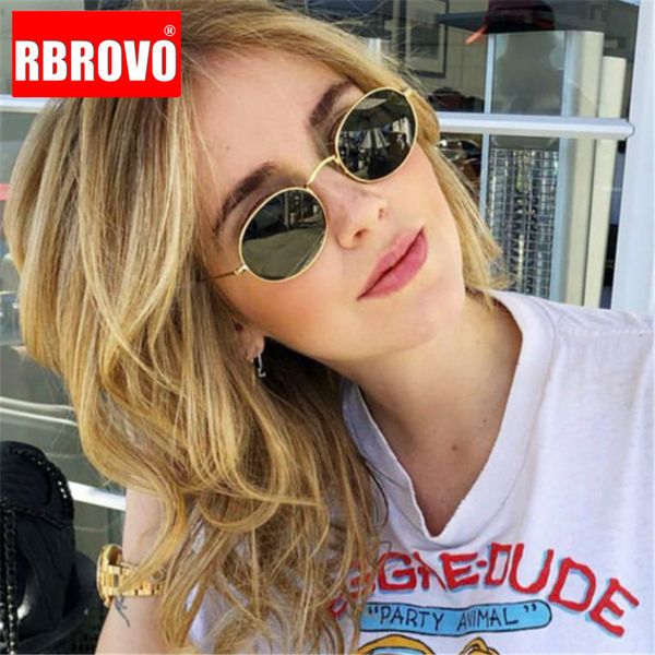 rbrovo 2019 oval metal luxury sunglasses women brand designer sun glasses for men vintage mirror uv400 driving oculos de sol, White;black
rbrovo 2019 oval metal luxury sunglasses women brand designer sun glasses for men vintage mirror uv400 driving oculos de sol, White;black