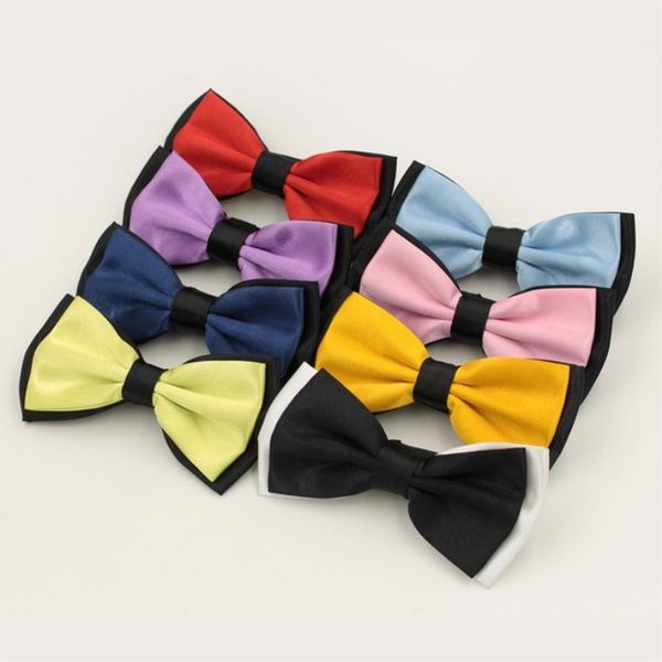 solid light cotton bow tie black edge bow tie single color double fold banquet with light color ding, Black;gray
solid light cotton bow tie black edge bow tie single color double fold banquet with light color ding, Black;gray