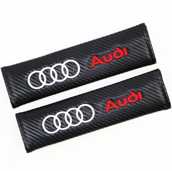 3D Вышитый автомобильный ремень безопасности Защитный чехол для AUDI Carbon Fiber Black
3D Вышитый автомобильный ремень безопасности Защитный чехол для AUDI Carbon Fiber Black