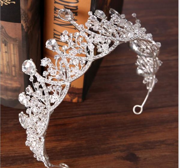 crystal handmade crown silver rhinestone princess crown headband crown hair accessories wedding headwear
crystal handmade crown silver rhinestone princess crown headband crown hair accessories wedding headwear