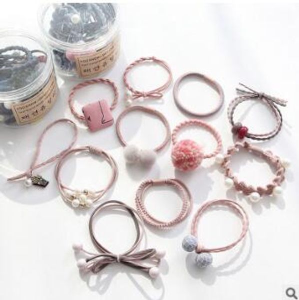 30set/lot 12pcs/set diy multi balls hair band suits high resilience pearl rubber bands hair styling tools accessories ha825, Brown
30set/lot 12pcs/set diy multi balls hair band suits high resilience pearl rubber bands hair styling tools accessories ha825, Brown