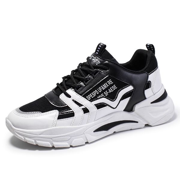 2020 men fashion running shoes casual men shoes sneakers white breathable male sneakers zapatillas hombre, Black
2020 men fashion running shoes casual men shoes sneakers white breathable male sneakers zapatillas hombre, Black