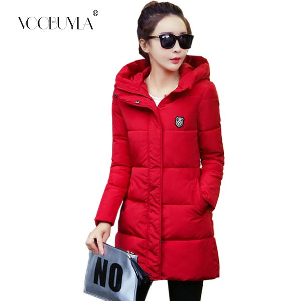 voobuyla women winter hooded warm coat plus size 4xl cotton padded jacket female thick long parka womens wadded jaqueta feminina, Tan;black
voobuyla women winter hooded warm coat plus size 4xl cotton padded jacket female thick long parka womens wadded jaqueta feminina, Tan;black