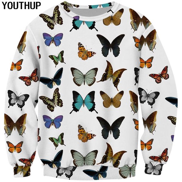 youthup 2019 harajuku male 3d hoodies multicolor butterfly print funny 3d hoodies sweatshirts men women pullover streetwear, Black
youthup 2019 harajuku male 3d hoodies multicolor butterfly print funny 3d hoodies sweatshirts men women pullover streetwear, Black
