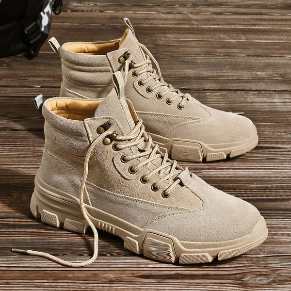 fashion men lace up anti-slip ankle boots plus velvet men's casual flat comfortable safety warm shoes zapatos de hombre y14-62, Black
fashion men lace up anti-slip ankle boots plus velvet men's casual flat comfortable safety warm shoes zapatos de hombre y14-62, Black