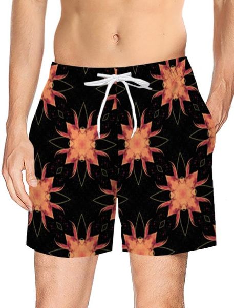 geometric retro flower texture summer men's sports casual shorts quick-dry swimming shorts trunks, White;black
geometric retro flower texture summer men's sports casual shorts quick-dry swimming shorts trunks, White;black