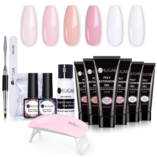 ur sugar luminous poly nail kits uv builder gel polish extension color poly polish long-lasting fast builder nail art kits
ur sugar luminous poly nail kits uv builder gel polish extension color poly polish long-lasting fast builder nail art kits