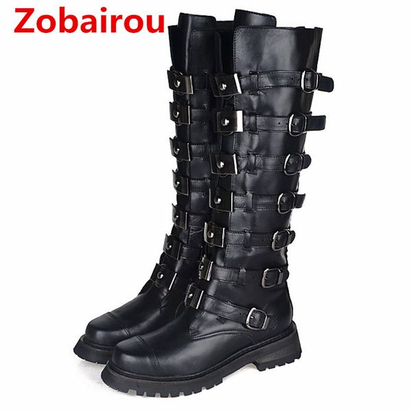 zobairou chaussure femme genuine leather back zip overknee thigh high cowboy boots motorcycle boots botas mujer shoes woman, Black
zobairou chaussure femme genuine leather back zip overknee thigh high cowboy boots motorcycle boots botas mujer shoes woman, Black