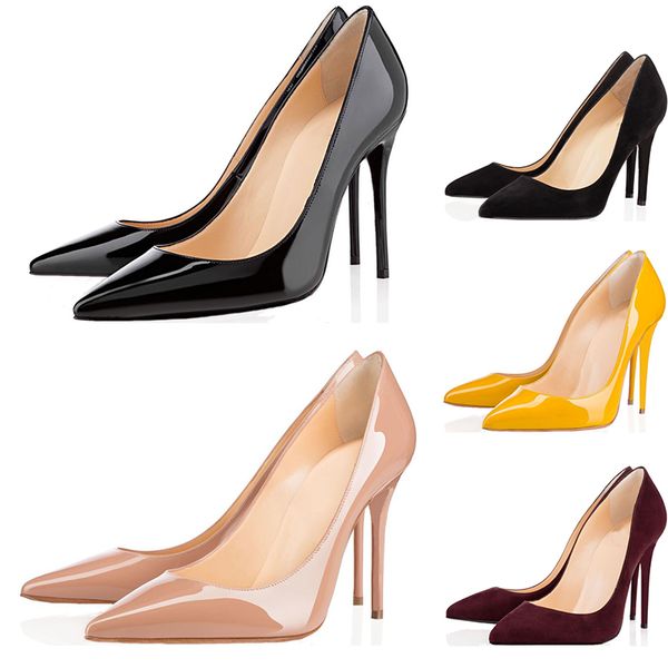 with box 2020 red bottoms fashion women shoes high heels 8cm 10cm 12cm nude black leather pointed toes pumps dress wedding
with box 2020 red bottoms fashion women shoes high heels 8cm 10cm 12cm nude black leather pointed toes pumps dress wedding