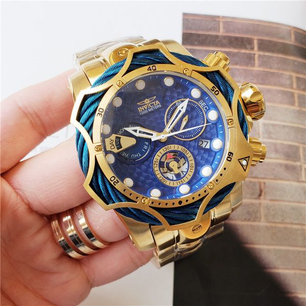 royal oak men's watch casual sports calendar quartz invicta watch large dial all functions can be operated high quality, Slivery;brown
royal oak men's watch casual sports calendar quartz invicta watch large dial all functions can be operated high quality, Slivery;brown