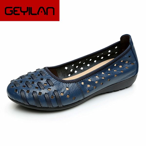 wdhkun mother women shoes sandals flats hollow out genuine leather slip on loafers casual vintage plus size 42 43, Black
wdhkun mother women shoes sandals flats hollow out genuine leather slip on loafers casual vintage plus size 42 43, Black