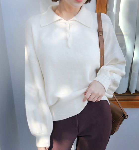 long sleeve autumn winter sweater women white knitted sweaters pullover jumper fashion casual sweater female, White;black
long sleeve autumn winter sweater women white knitted sweaters pullover jumper fashion casual sweater female, White;black