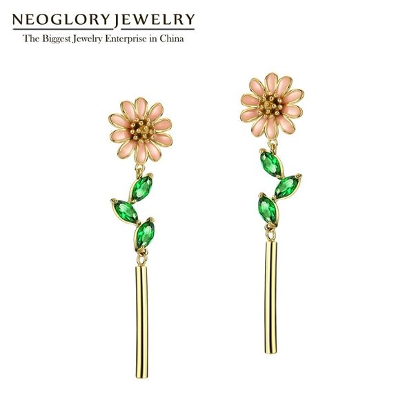 neoglory enamel colorful flower earrings cubic zircon dangle drop earrings for women 2020 jewelry gifts new, Silver
neoglory enamel colorful flower earrings cubic zircon dangle drop earrings for women 2020 jewelry gifts new, Silver
