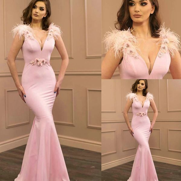 dresses evening wear mermaid prom dresses feather v neck floor satin long elegant evening formal dresses, Black
dresses evening wear mermaid prom dresses feather v neck floor satin long elegant evening formal dresses, Black